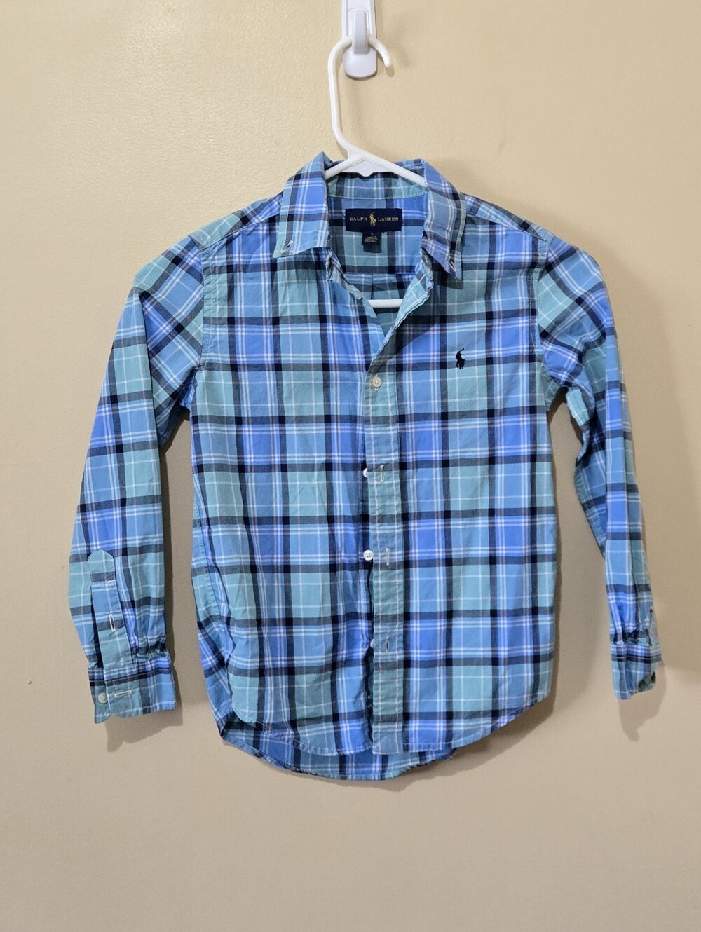 Ralph Lauren Plaid Button Down Shirt